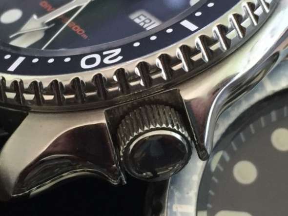 Bracelet Caoutchouc Bleu Pour Seiko SKX007 Prospex 5 Sports - 22mm, Neuf étiqueté